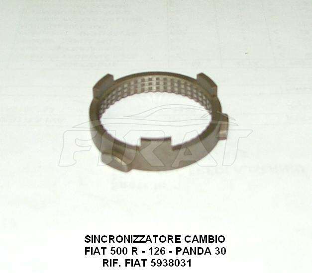 SINCRONIZZATORE CAMBIO FIAT 500 R -126 - PANDA 30 5938031